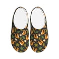 thumbnail image 1 of Balery Forest Squirrel Pattern Women's Fuzzy Memory Foam Slippers Fluffy Winter House Shoes Indoor and Outdoor-35/36, 1 of 7