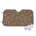 thumbnail image 1 of Balery Fox And Mushroom Print Car Windshield Sun Shade,Windshield Sunshade for Car Pickup Truck SUV Accessories-Small, 1 of 7