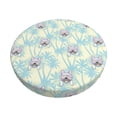 thumbnail image 1 of Balery French Bulldog 3 Round Bar Stool Seat Covers Velvet Fabric Adjustable Protects from Scratches and Stains for 14-17 Inch Chair- 14 inch, 1 of 7