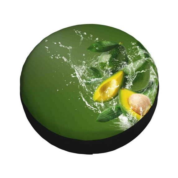 Balery Friut Avocado Tire Covers - Tough Tire Wheel Protector for Truck, SUV, Trailer, Camper, RV -14 inch