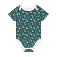 thumbnail image 1 of Balery Frog and Mushrooms Pattern Baby Climbing Clothes Infant Bodysuit Cute Infant Bodysuit Baby Romper-3 Months, 1 of 7
