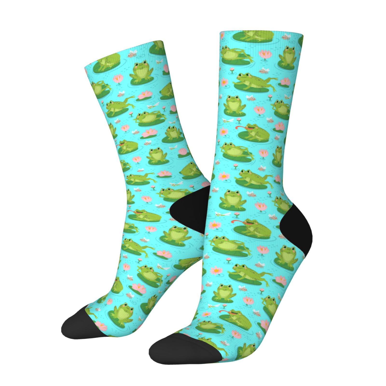 Balery Frogs And Aquatic Plants Pattern Crew Socks Unisex Soft Balery Frogs And Aquatic Plants Pattern Crew Socks Unisex Soft Breathable Men Women One Size Fits Most US 5 11 Comfortable Durable Daily Wear B0717558 243a 464b A37c F62a67dfc8f2.936599c1c2adb0e90499a079d0a6009e