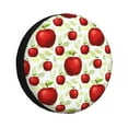 thumbnail image 1 of Balery Fruit Applestire Cover Waterproof Dust-Proof, Universal Spare Wheel Tire Cover For Trailer, Rv, Suv Truck And Vehicle Camper Accessories-16 Inch, 1 of 9