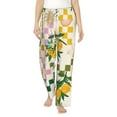 thumbnail image 1 of Balery Fruit print Women's Pajama Pants,Ultra Lightweight Pjs,Lounge Pant-Small, 1 of 9