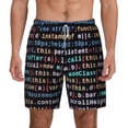 thumbnail image 1 of Balery Function Source Code1 Mens Swim Trunks Swim Shorts for Men Quick Dry Inseam Beach Shorts with Compression Liner Pocket-Small, 1 of 9