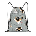 thumbnail image 1 of Balery Funny Beagle Active Dog Pattern Drawstring Backpack Bag Sport Gym Sackpack Cinch Bags Pattern Drawstring Backpack Bag Sport Gym Sackpack Cinch Bags -Small, 1 of 6