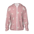 thumbnail image 1 of Balery Funny Chicken Men's Women's UPF 50+ Sun Protection Lightweight Hoodie Performance Long Sleeve Shirt for Fishing Running-, 1 of 9