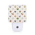 thumbnail image 1 of Balery Funny Chicken Pattern LED Night Light with Automatic Sensor Plug in Night Light with Dusk-to-Dawn Light Sensor LED Nightlight 0.5W-UK, 1 of 7