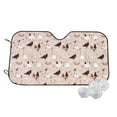 thumbnail image 1 of Balery Funny Chicken Print Car Windshield Sun Shade,Windshield Sunshade for Car Pickup Truck SUV Accessories-Medium, 1 of 7