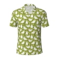 thumbnail image 1 of Balery Funny Chicken Printed Men’s Short Sleeve Polo Shirt, Midweight Men's Shirt,Golf Polo shirts -, 1 of 9