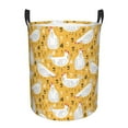 thumbnail image 1 of Balery Funny Chicken Round Laundry Basket with Handles Waterproof Freestanding Laundry Hamper for Clothes Toys in the Dorm and Family-Small, 1 of 8
