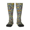 thumbnail image 1 of Balery Funny Construction Fun Novelty Socks Men'S Women'S Crew Socks Funny Crazy Novelty Socks Quirky And Cool Socks, 1 of 9