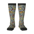 thumbnail image 1 of Balery Funny Construction Fun Novelty Socks Men'S Women'S Crew Socks Funny Crazy Novelty Socks Quirky And Cool Socks, 1 of 9