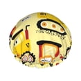 thumbnail image 1 of Balery Funny Construction Vehicles Shower Caps, Double Layer Waterproof Shower Cap, Double Layers Reusable Shower Cap With Soft Comfortable For Long Thick Hair Soft Bath Shower Hair Caps, 1 of 9