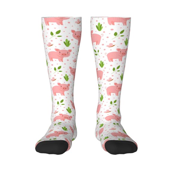 Balery Funny Little Pigs Fun Novelty Socks Men'S Women'S Crew Socks Funny Crazy Novelty Socks Quirky And Cool Socks