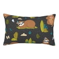 thumbnail image 1 of Balery Funny Sloths In The Forest Bedding Queen Pillow Cases - Envelope Closure - Soft Brushed Microfiber Fabric - Shrinkage and Fade Resistant Pillow Cases-20"x30", 1 of 9