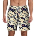 thumbnail image 1 of Balery Game Controller Mens Swim Trunks Swim Shorts for Men Quick Dry Inseam Beach Shorts with Compression Liner Pocket-Small, 1 of 9