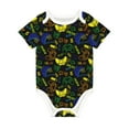 thumbnail image 1 of Balery Game Play Pattern Baby Climbing Clothes Infant Bodysuit Cute Infant Bodysuit Baby Romper-9M, 1 of 7