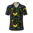 thumbnail image 1 of Balery Game Play Printed Men’s Short Sleeve Polo Shirt, Midweight Men's Shirt,Golf Polo shirts -Medium, 1 of 8