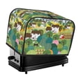 thumbnail image 1 of Balery Garden Farm Pattern Oven Cover Kitchen Bread Machine Protector, 2 Slice Toaster Cover for Home, Anti Dust Fingerprint Coaster Cover, 1 of 7