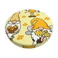 thumbnail image 1 of Balery Garden Honeybee Gnomes Velvet Round Bar Chair Cushion Cover Adjustable, Protects From Scratches And Stains, Soft & Washable Ideal For Wooden And Metal Stools - 14 Inch, 1 of 7