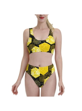 Women's Cute Honey Bees Sexy Bikini Set,Animal Bathing Suits Swimwear Beach  Swimsuits, Multicoloured, X-Small : : Clothing, Shoes & Accessories