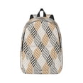 thumbnail image 1 of Balery Geometric Vintage Canvas Backpack for Men and Women - Large Capacity, Durable Travel Laptop Bag for School, Work, Hiking, and Outdoor Activities, 1 of 7