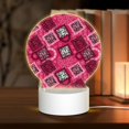 thumbnail image 1 of Balery Geometry Pattern Acrylic Night Light Gift with 3 Color ModesTouch-Sensitive LED Lamp Perfect Gift for Mother's Day, Birthday, or Christmas, 1 of 9