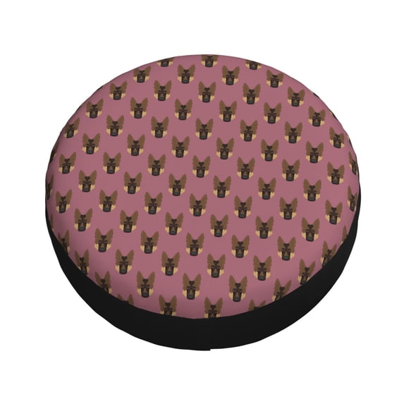 Balery German Shepherd Dog Tire Covers - Tough Tire Wheel Protector for Truck, SUV, Trailer, Camper, RV -14 inch