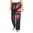 thumbnail image 1 of Balery Giant Monster Over City print Women's Pajama Pants,Ultra Lightweight Pjs,Lounge Pant-XX-Large, 1 of 9