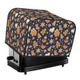 thumbnail image 1 of Balery Gingerbread Delights Pattern Oven Cover Kitchen Bread Machine Protector, 4 Slice Toaster Cover for Home, Anti Dust Fingerprint Coaster Cover, 1 of 7
