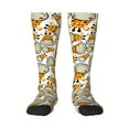 thumbnail image 1 of Balery Giraffes Head Fun Novelty Socks Men'S Women'S Crew Socks Funny Crazy Novelty Socks Quirky And Cool Socks, 1 of 9