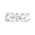 thumbnail image 1 of Balery Girl Rabbit Pattern Baby Headbands Hairbands Hair Bow Elastics for Baby Girls Newborn Infant Toddlers Kids, 1 of 4