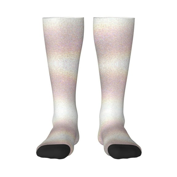 Balery Glitter Light Pearl Fun Novelty Socks Men'S Women'S Crew Socks Funny Crazy Novelty Socks Quirky And Cool Socks