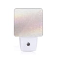 thumbnail image 1 of Balery Glitter Light Pearl Pattern LED Night Light with Automatic Sensor Plug in Night Light with Dusk-to-Dawn Light Sensor LED Nightlight 0.5W-US, 1 of 7
