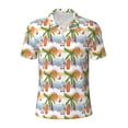 thumbnail image 1 of Balery Gnome and Surfing Printed Men’s Short Sleeve Polo Shirt, Midweight Men's Shirt,Golf Polo shirts -Medium, 1 of 9