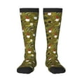 thumbnail image 1 of Balery Gnomes Playing In The Garden Fun Novelty Socks Men'S Women'S Crew Socks Funny Crazy Novelty Socks Quirky And Cool Socks, 1 of 9