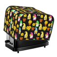 thumbnail image 1 of Balery Gnomes With Sunflowers Pattern Oven Cover Kitchen Bread Machine Protector, 4 Slice Toaster Cover for Home, Anti Dust Fingerprint Coaster Cover, 1 of 7