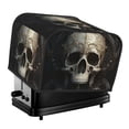 thumbnail image 1 of Balery Gold Pattern Skull Pattern Oven Cover Kitchen Bread Machine Protector, 4 Slice Toaster Cover for Home, Anti Dust Fingerprint Coaster Cover, 1 of 7
