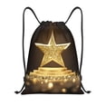 thumbnail image 1 of Balery Golden Glitter And Light Pattern Drawstring Backpack Bag Sport Gym Sackpack Cinch Bags Pattern Drawstring Backpack Bag Sport Gym Sackpack Cinch Bags -Small, 1 of 6