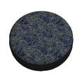 thumbnail image 1 of Balery Golden Peonies Tire Covers - Tough Tire Wheel Protector for Truck, SUV, Trailer, Camper, RV -15 inch, 1 of 8