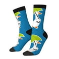 thumbnail image 1 of Balery Goose Holding an Umbrella Pattern Crew Socks Unisex– Soft & Breathable Socks for Men & Women, One-Size Fits Most (US 5-11), Comfortable & Durable for Daily Wear, 1 of 6