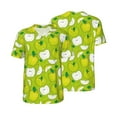 thumbnail image 1 of Balery Green Apple Baseball Jersey for Men Casual Button Down Shirts Short Sleeve Active Team Sports Uniform-4X-Large, 1 of 9