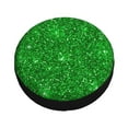 thumbnail image 1 of Balery Green Glitter Tire Covers - Tough Tire Wheel Protector for Truck, SUV, Trailer, Camper, RV -16 inch, 1 of 8