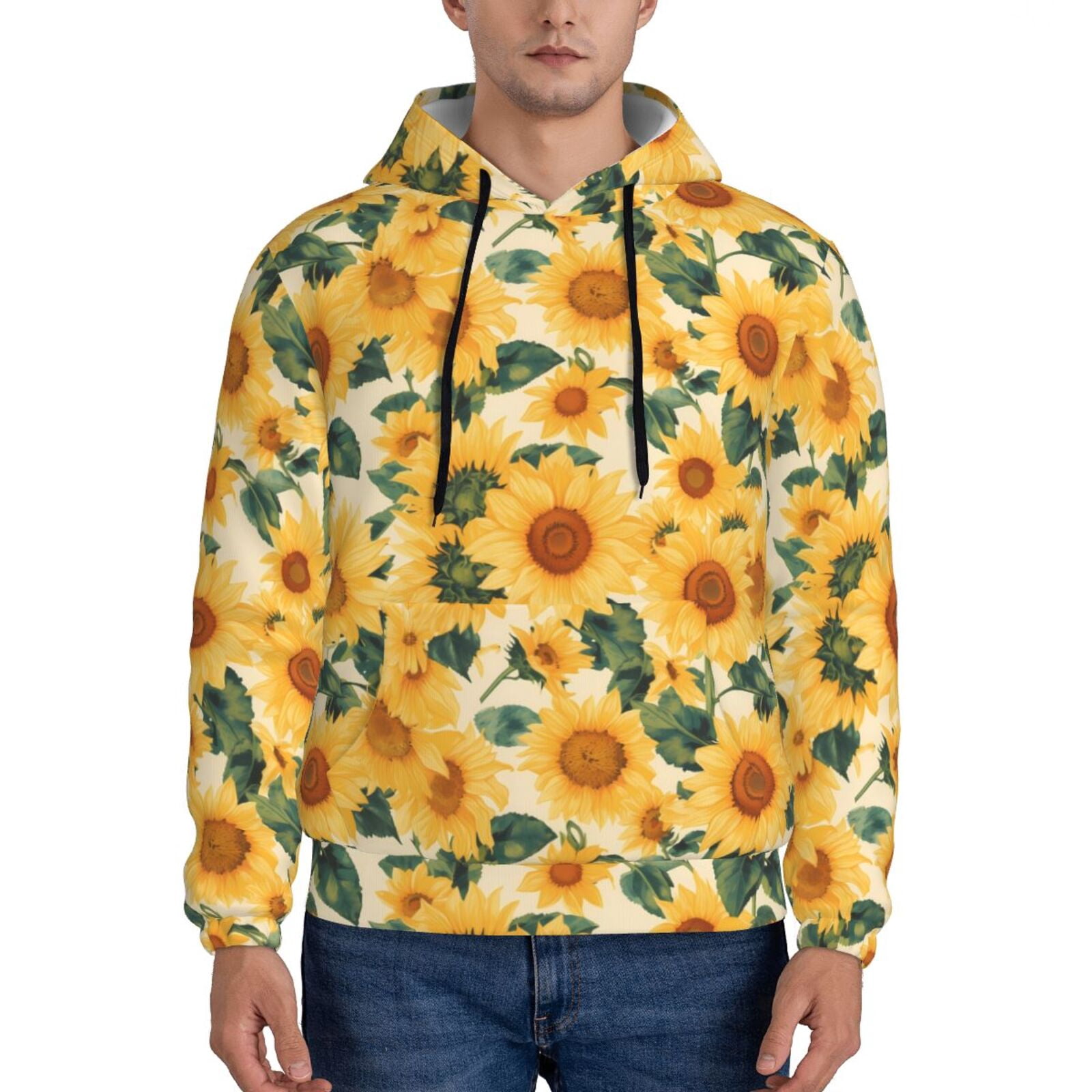 Green Seasonal Pullover Hoodie