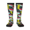 thumbnail image 1 of Balery Green Mushroom Fun Novelty Socks Men'S Women'S Crew Socks Funny Crazy Novelty Socks Quirky And Cool Socks, 1 of 9