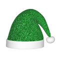 thumbnail image 1 of Balery Green Sparkling Shiny Pattern Santa Hat Christmas Hat Funny Christmas Hat Christmas Knitted Beanie Hat For Kids, 1 of 6