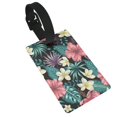 thumbnail image 1 of Balery Green Tropical Leaves Print Durable Luggage Tags with Secure Strap, Personalized Travel ID Tags for Suitcases, Bags, and Backpacks - Easy Identification for Men and Women, 1 of 8