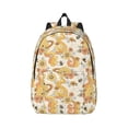 thumbnail image 1 of Balery Groovy Floral Vintage Canvas Backpack for Men and Women - Large Capacity, Durable Travel Laptop Bag for School, Work, Hiking, and Outdoor Activities, 1 of 7