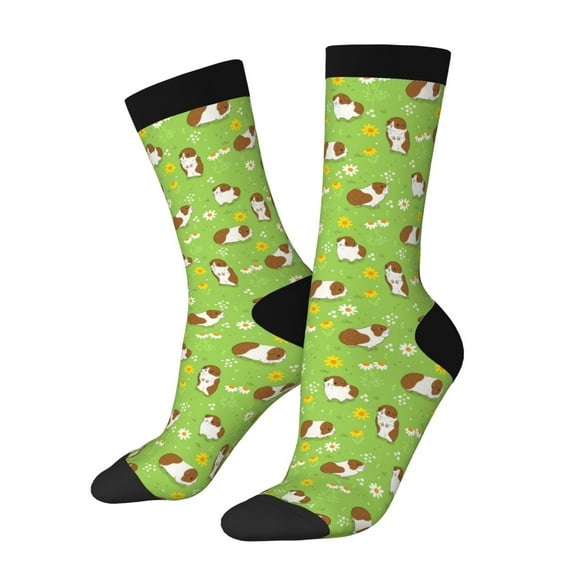 Balery Guinea Pigs Pattern Crew Socks Unisex– Soft & Breathable Socks for Men & Women, One-Size Fits Most (US 5-11), Comfortable & Durable for Daily Wear